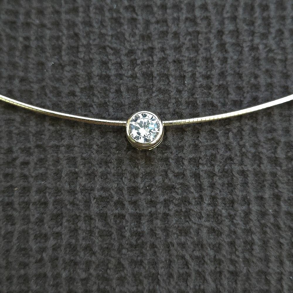 Mia Fiore Cubic Zirconia💎 Slider Necklace - NWT
